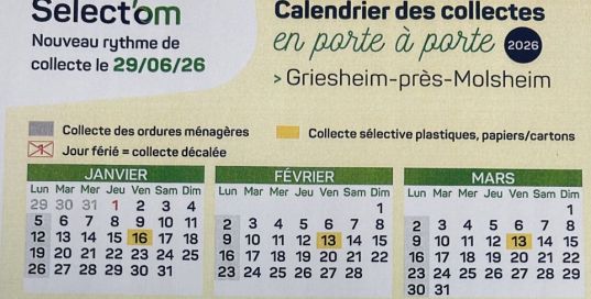 Nouveau calendrier Select'om 2026
